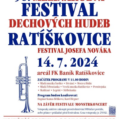56. mezinárodní festival dechových hudeb Ratíškovice