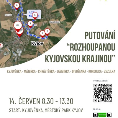 Putování "Rozhoupanou kyjovskou krajinou"